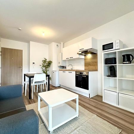 L'Emeraude - Proche Hopital - Parking - Clim - Fibre - Terrasse 몽트드마르장 외부 사진